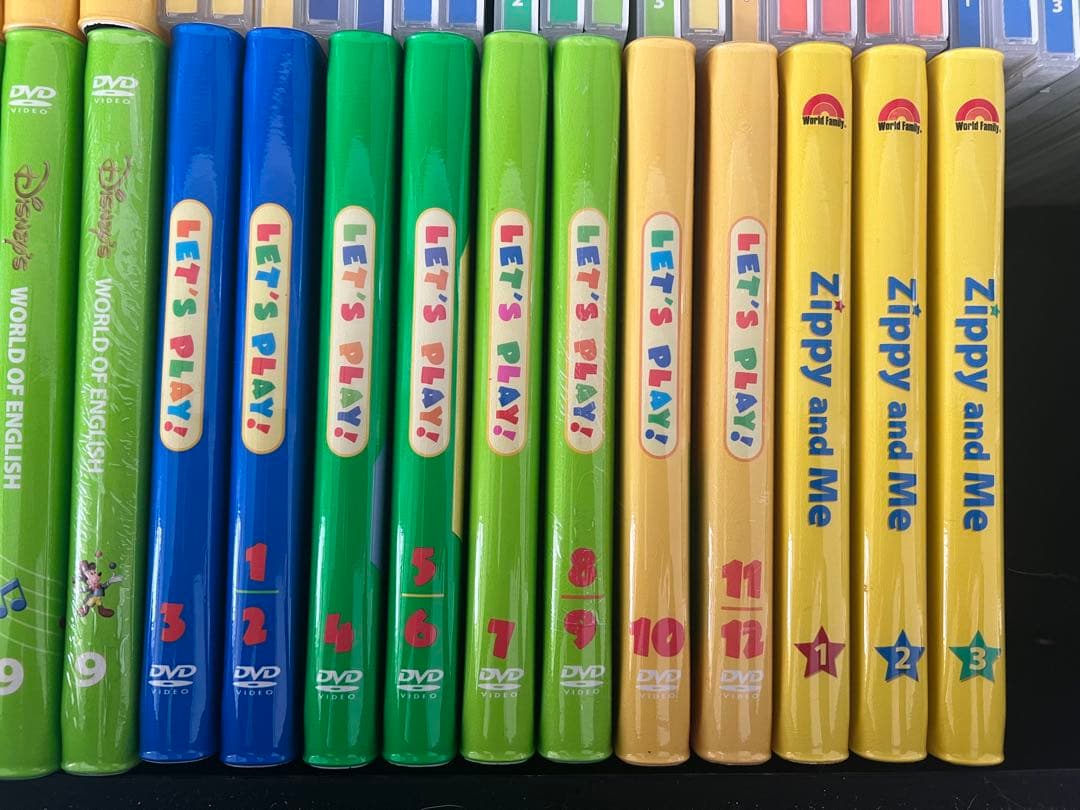 Disney World of English DVD セット