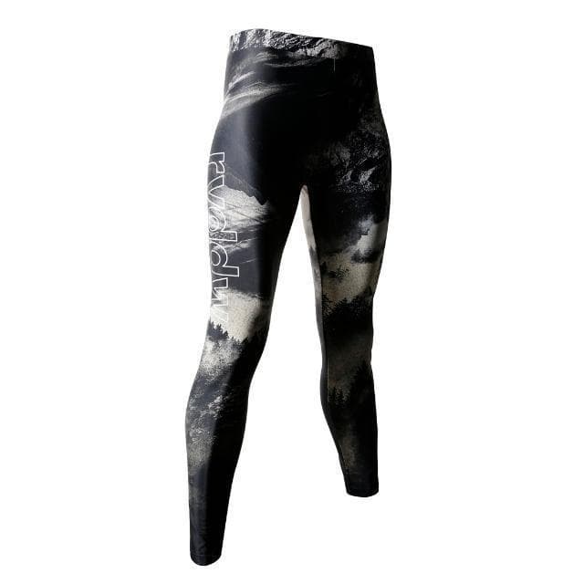新品 REVERSAL リバーサル 総柄デザイン ロングスパッツ XL