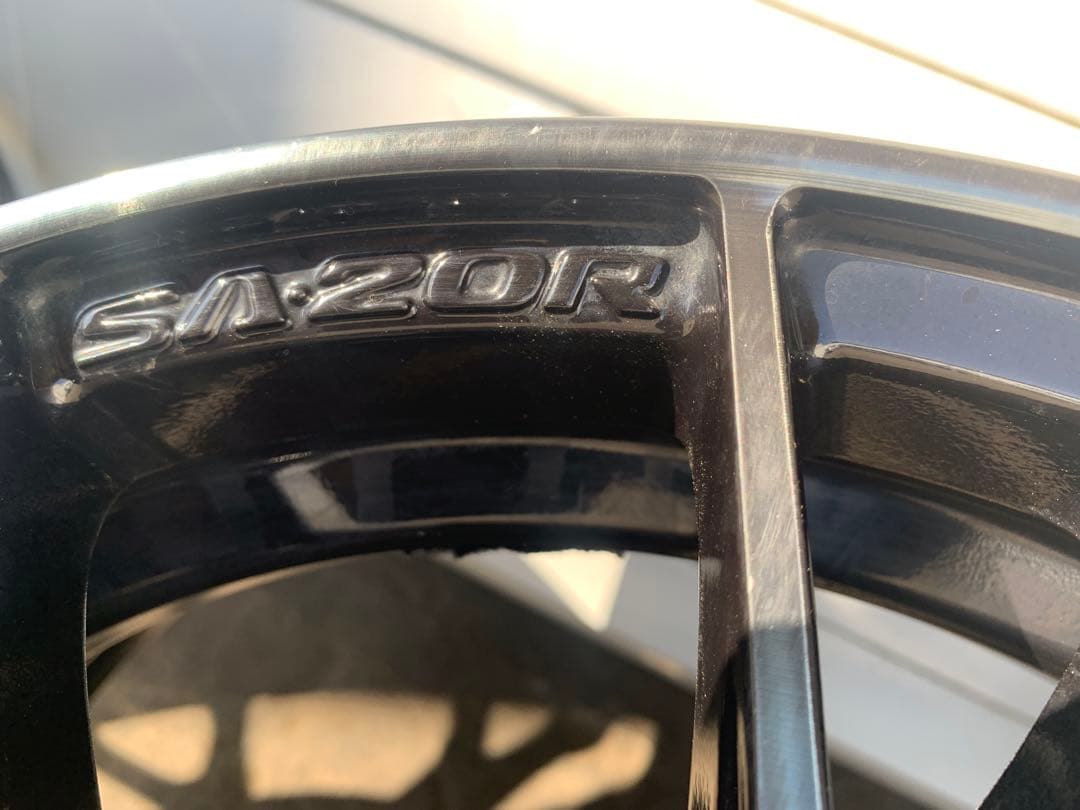 WedsportSA20r 15インチ ブラック 多スポークホイール 4本セット