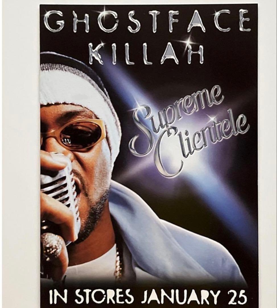 SUPREME GHOSTFACE KILLAH Clientele Tシャツ