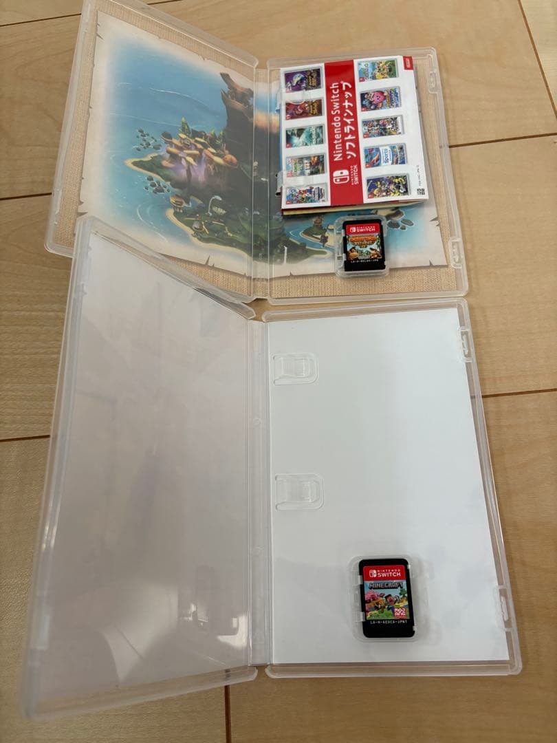マインクラフト　ドンキーコングリターンズ　ソフト2点セット