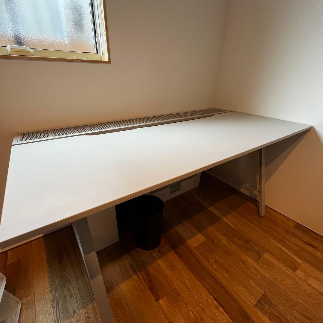 IKEA UTESPELARE ウーテスペラレ ゲーミングデスク　白 PCデスク