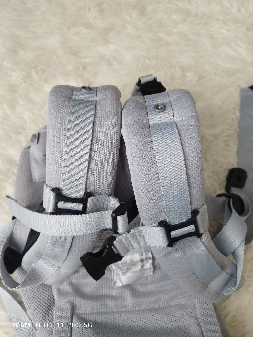 未使用近】angelette Quattro Air 3.2 抱っこひも　グレー