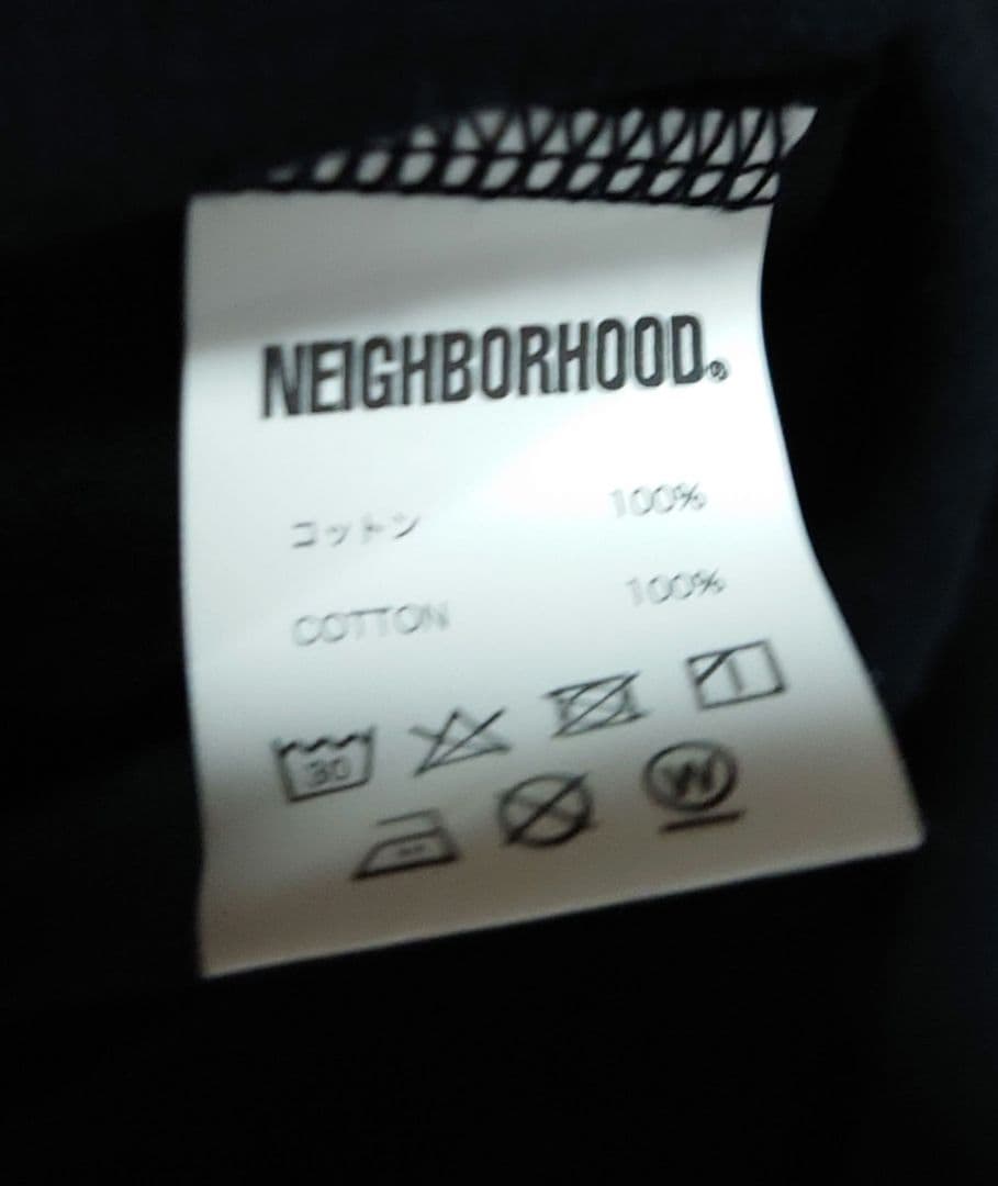 NEIGHBORHOOD　ロンT 　ブラック　Lサイズ　長袖　ネイバーフッド