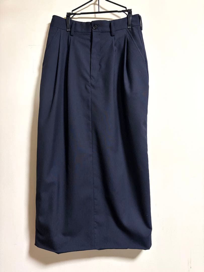 スカート HOLIDAY WOOL DRAWSTRINGS 2TUCK SKIRT