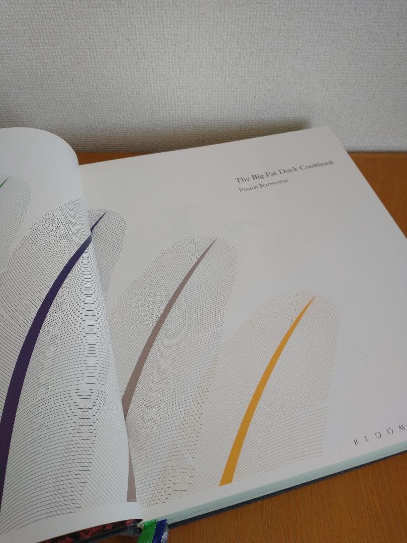 The Big Fat Duck Cookbook 料理本 英語 レア