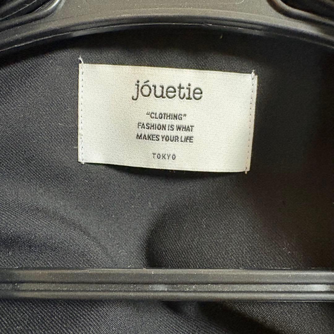 jouetie リボンスリーブジャケット ミニワンピース ブラック