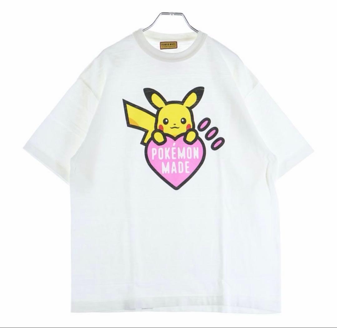 【新品】HUMAN MADE ポケモン 原宿限定 Tシャツ XL 白