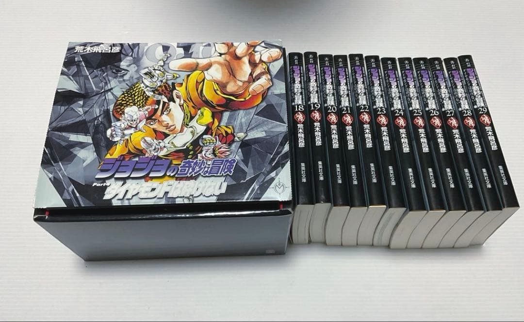 ジョジョの奇妙な冒険　１〜５部　ボックスセット　まとめて