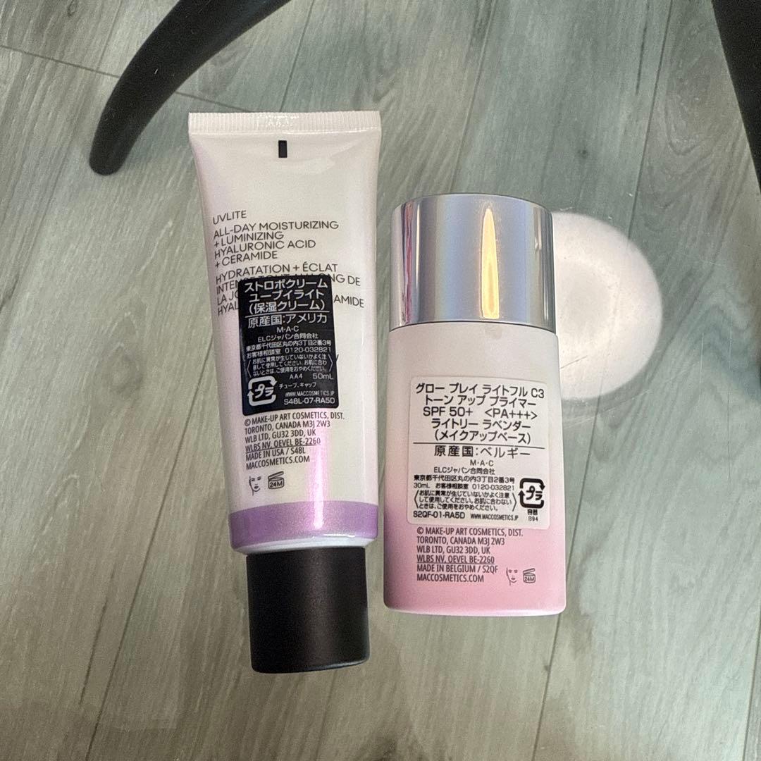 MAC ストローブクリーム & グロープレイ