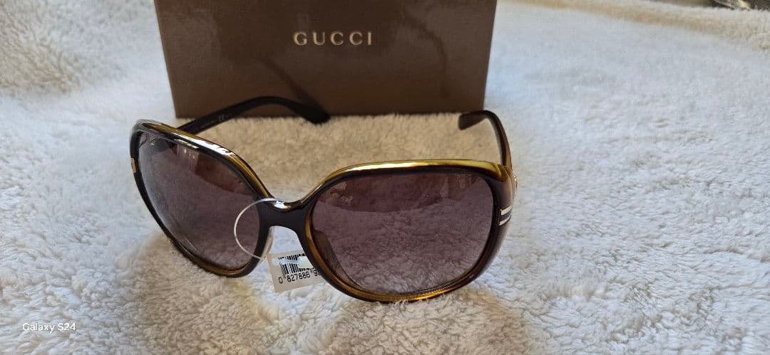 【新品未使用】GUCCI GG 0010S サングラス ブラウン