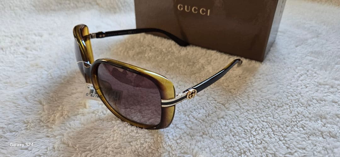 【新品未使用】GUCCI GG 0010S サングラス ブラウン