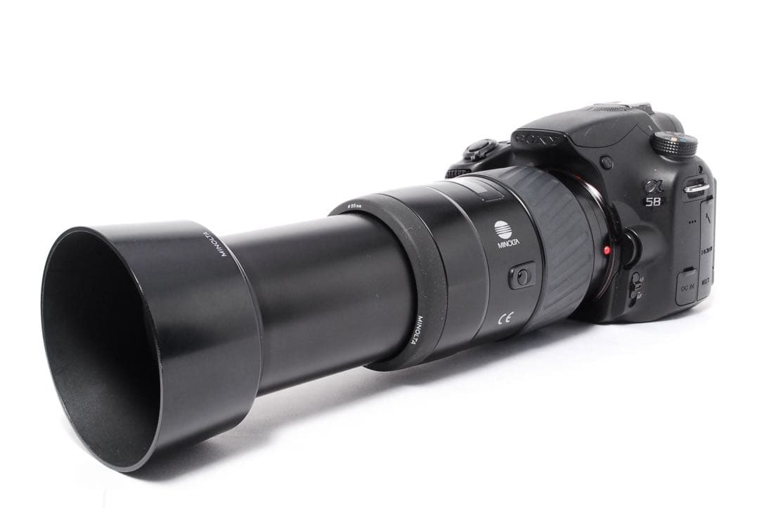 ◆すぐ使える◆SONY α58◆一眼レフカメラ◆超望遠Wレンズ◆ショット数少なめ