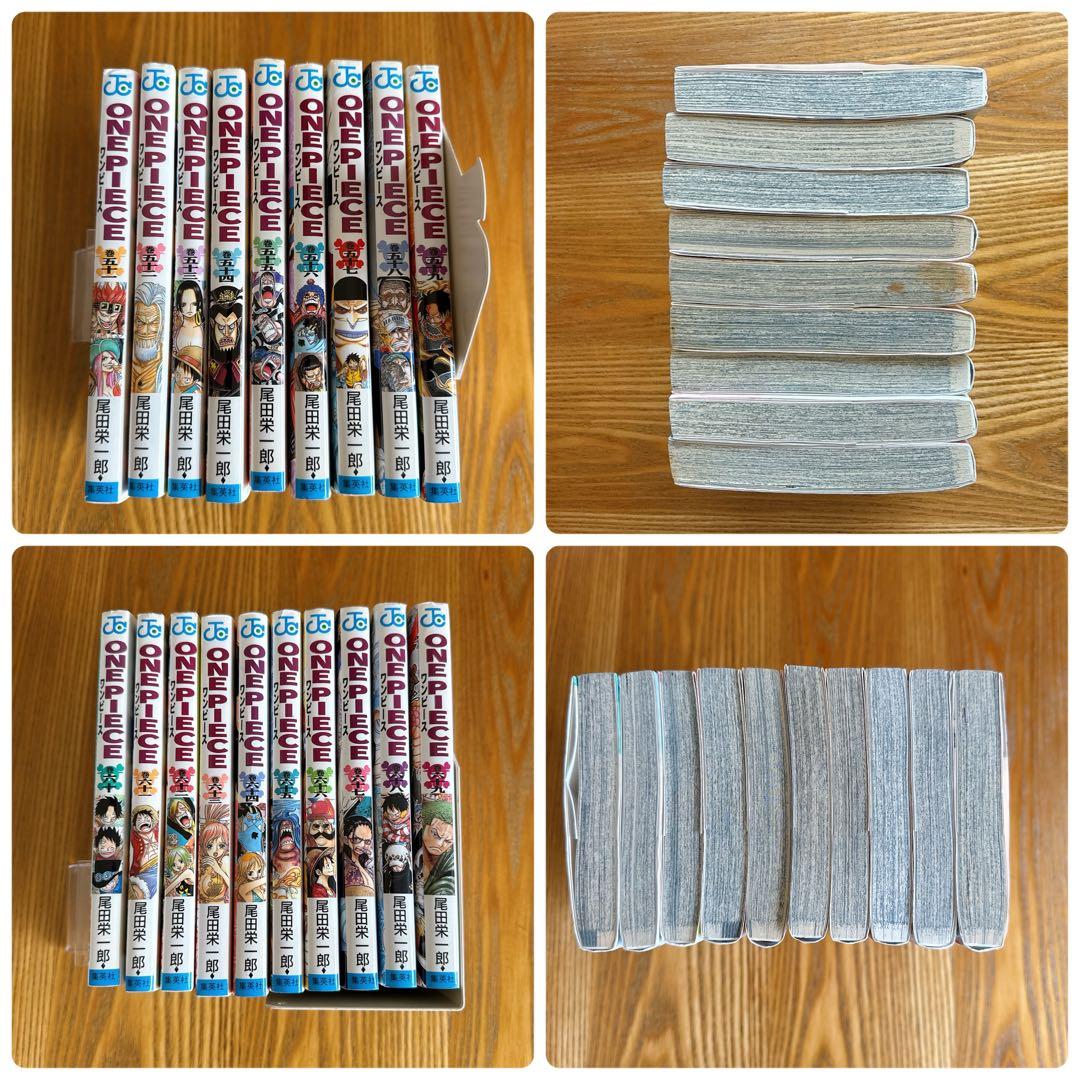 ONE PIECE 51〜110巻 抜けなし 初版多数