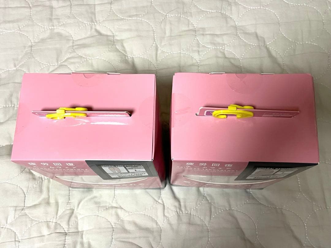 【新品】Lサイズ ピンク メディヒールウォームトレーナー、パンツ 上下セット