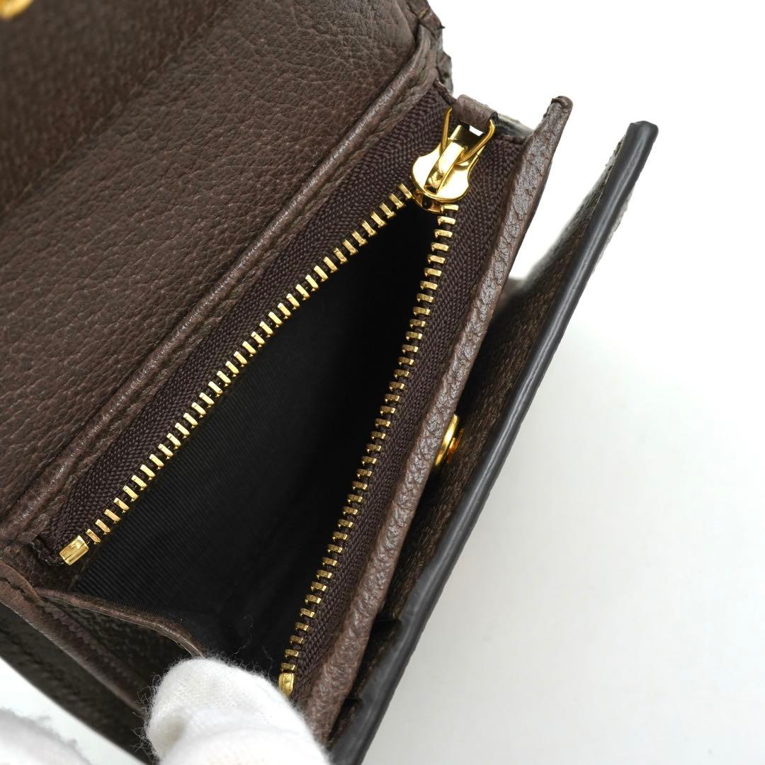 ✨新品未使用・箱付き✨　GUCCI ミニ財布　マーモント　シェリーライン　GG