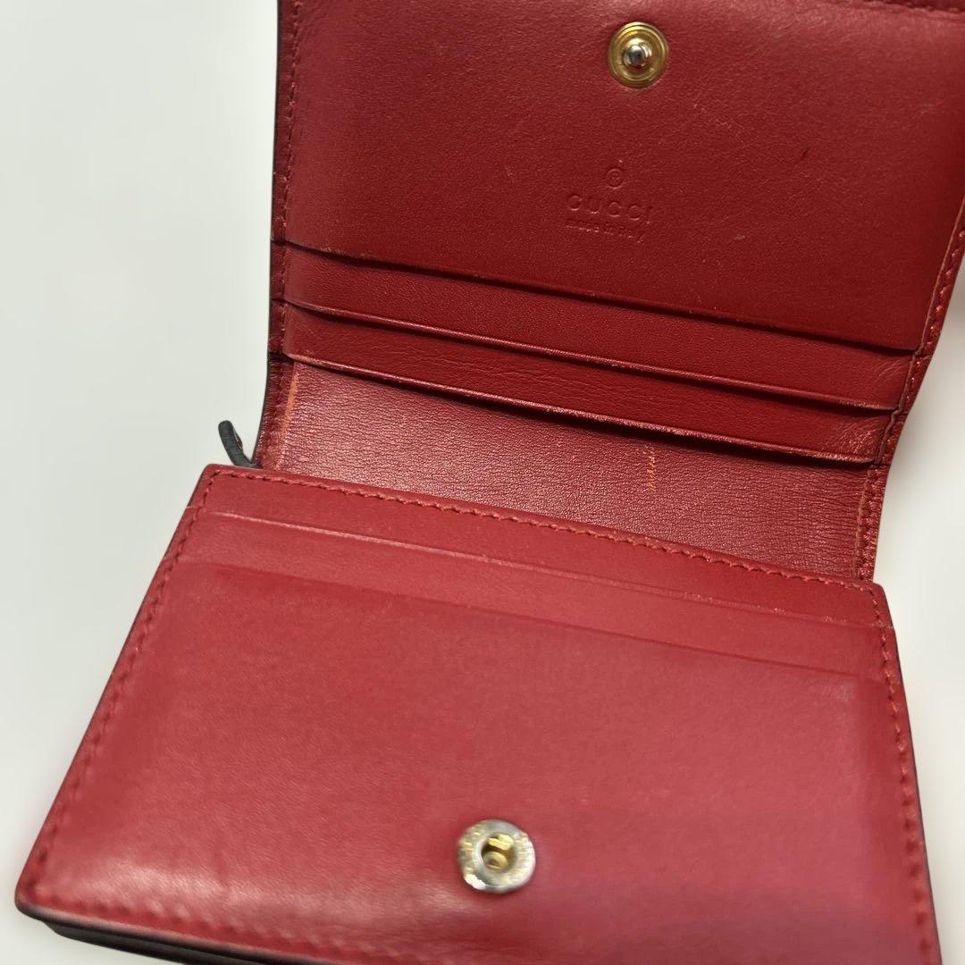 GUCCIグッチ　折り財布　ブルームス　花柄