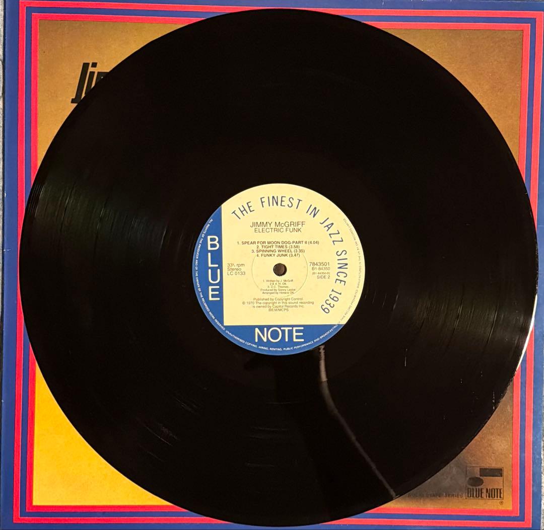洋楽 Jimmy McGriff Electric Funk LPUK Reissue