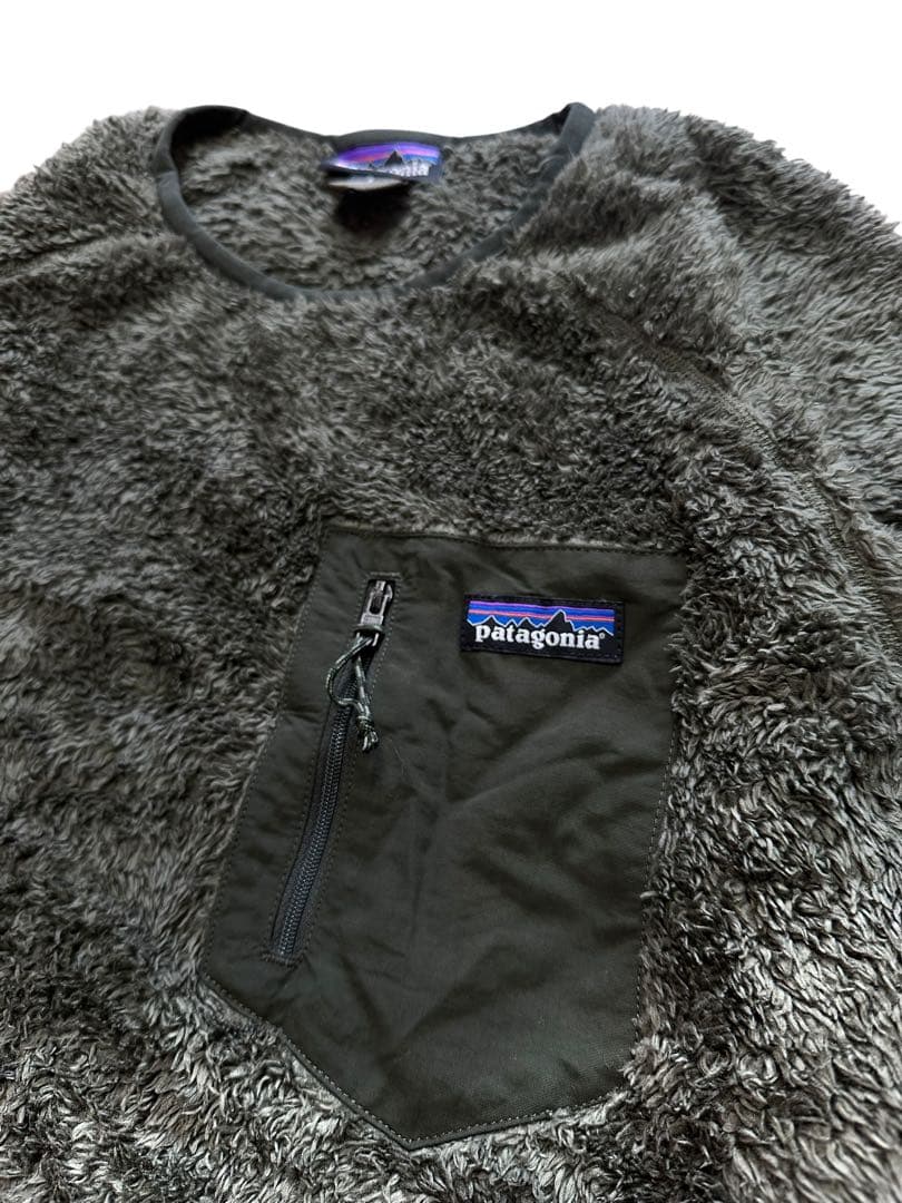 極美品 Patagonia パタゴニア ロスガトスクルー グリーン/S