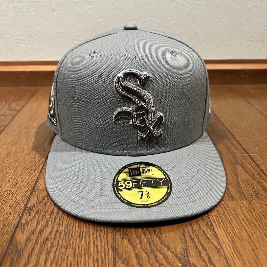 ホームゲーム別注　ニューエラ　59FIFTY ホワイトソックス　7 5/8