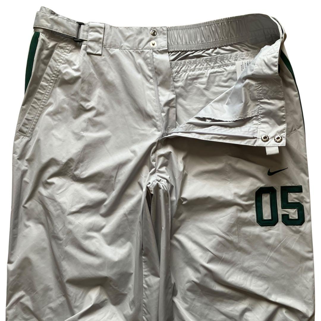 美品00s極太 OLD NIKE バギーナイロントラックパンツ サイドライン