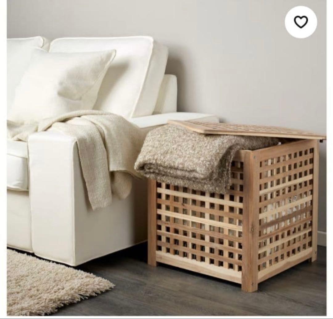 【美品】IKEA HOL イケア　ホール 収納テーブル