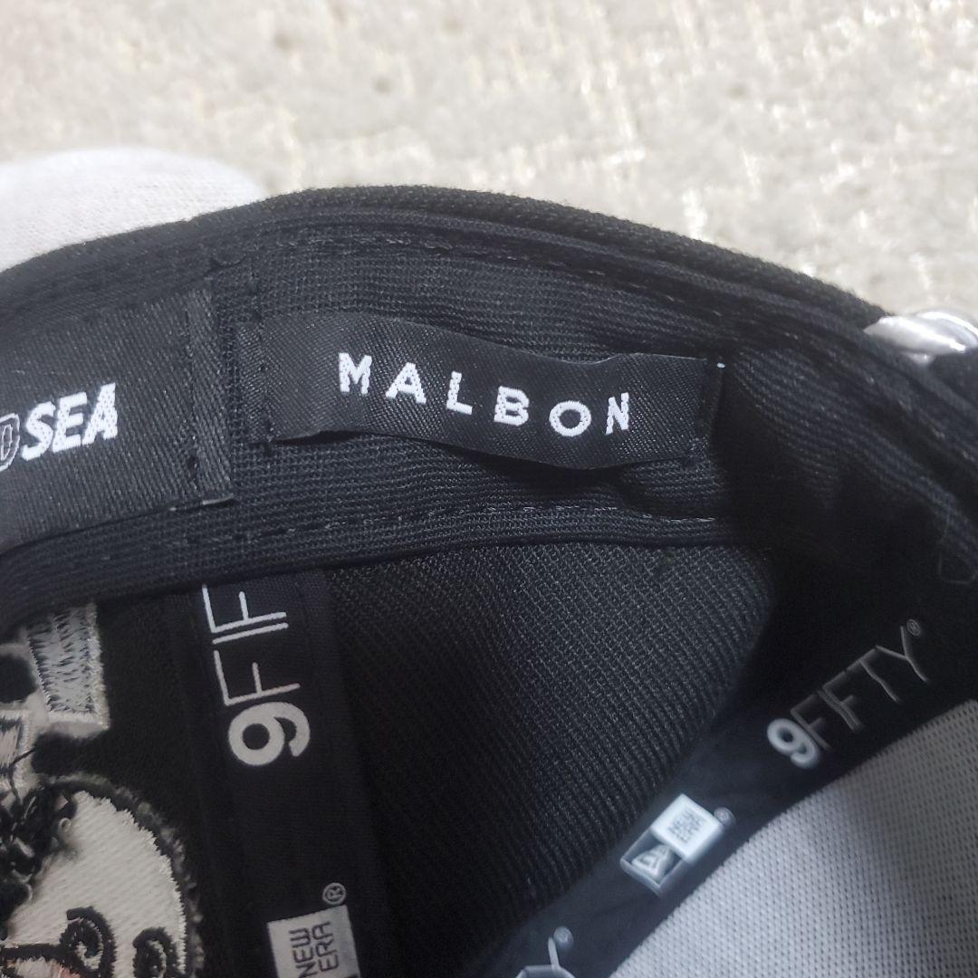 WIND AND SEA×Malbon Golf×NEWERA　コラボキャップ