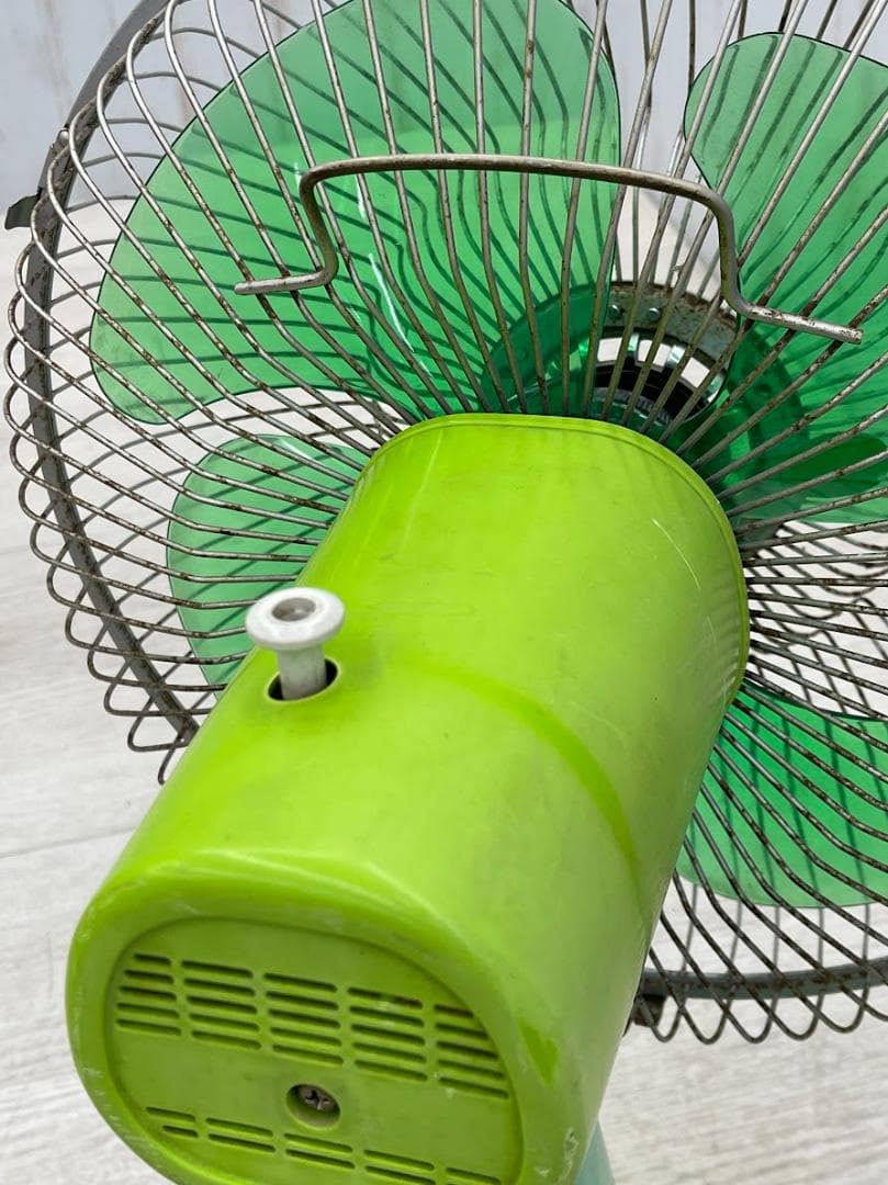 昭和レトロ 東芝 扇風機 D-30P32G 動作確認済 30cm 4枚羽根