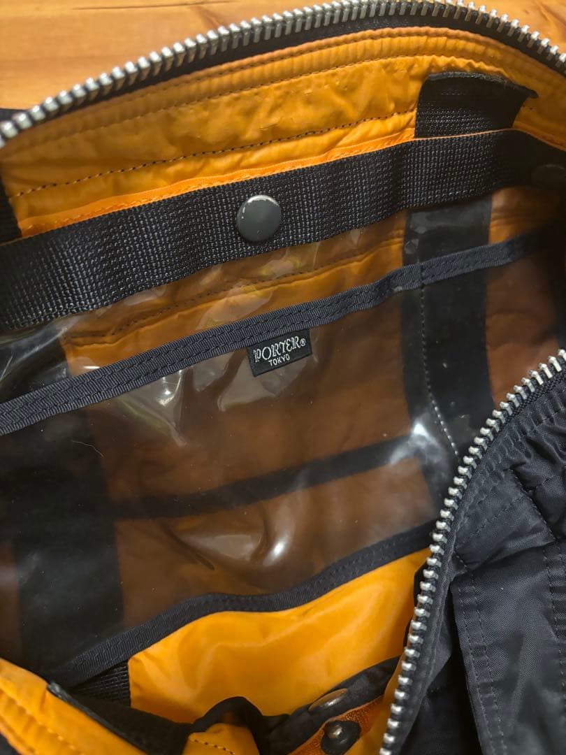 希少　PORTER ブラック タンカー　ボストンバッグ　M