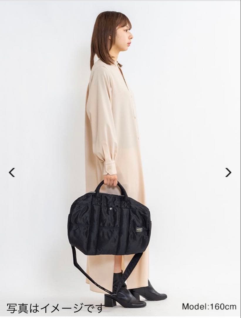 希少　PORTER ブラック タンカー　ボストンバッグ　M