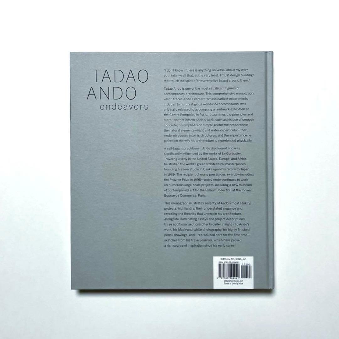 【 新品 】TADAO ANDO endeavors