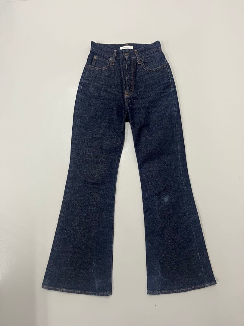 MOUSSY MVS FLARE ワンウォッシュデニム