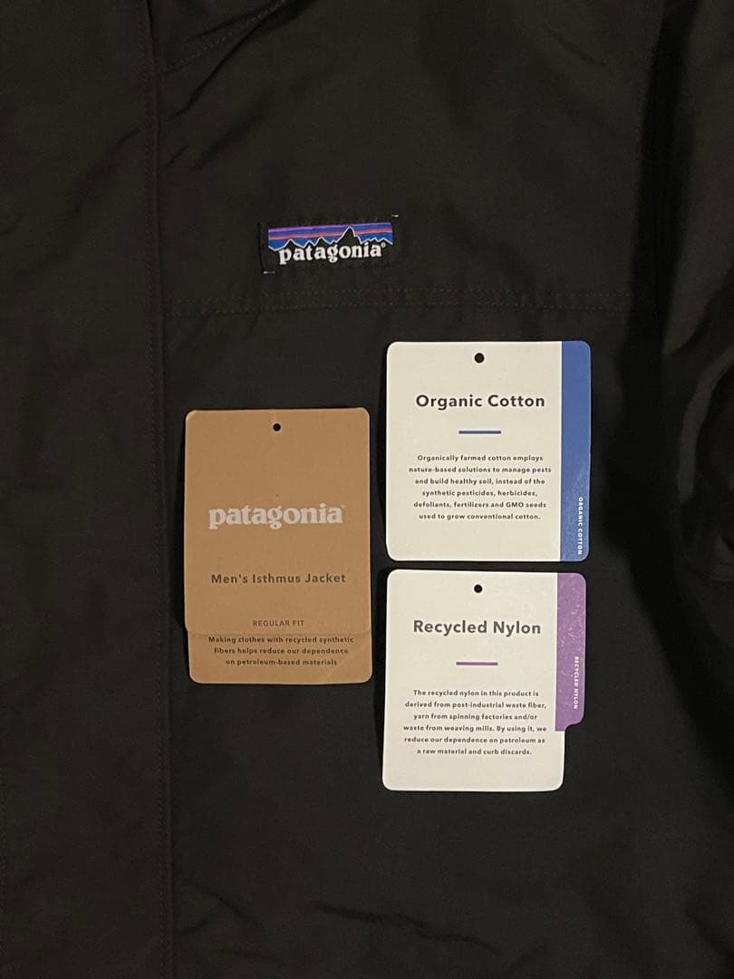 美品PATAGONIA men's イスマス JACKET BLACK S