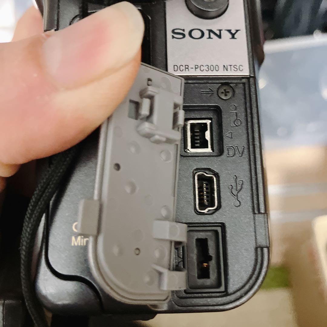 動作品　ソニー デジタルビデオカメラ　DCR-PC300 miniDV