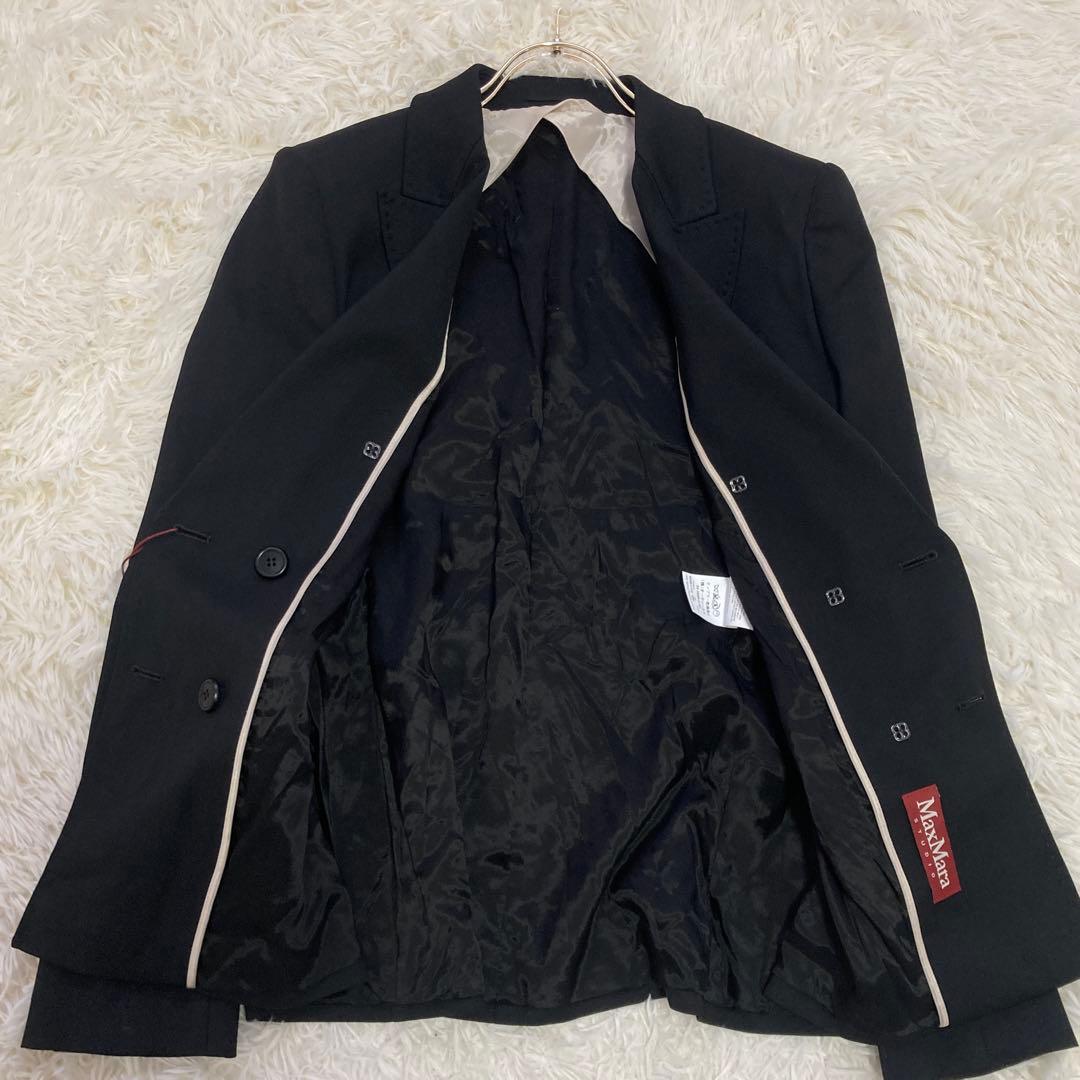 《美品》 MaxMara ダブルジャケット 44 キレイめ フォーマル