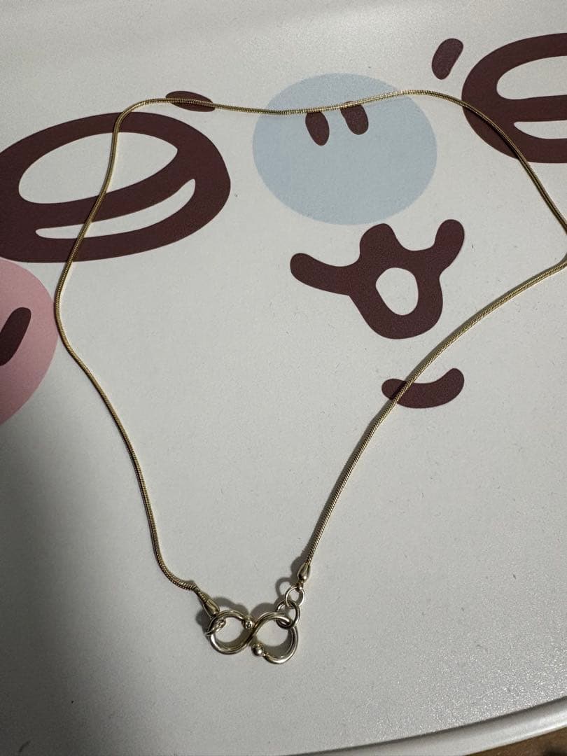 【ヒアーズ・完売品】h'eres INES 08 NECKLACE GOLD
