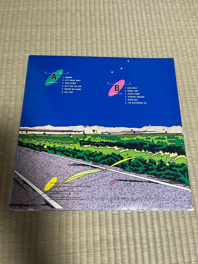 LPレコード　山下達郎　COME ALONG　2枚セット　和モノ　シティポップ