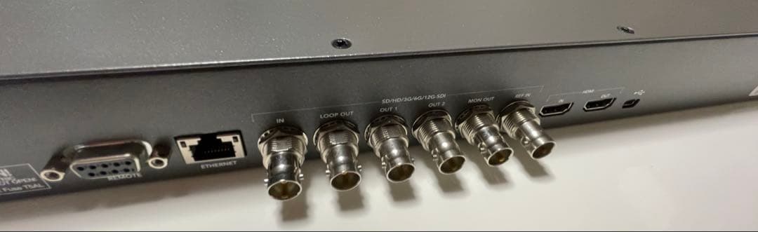 blackmagic hyperdeck studio 12G 4K60p収録可