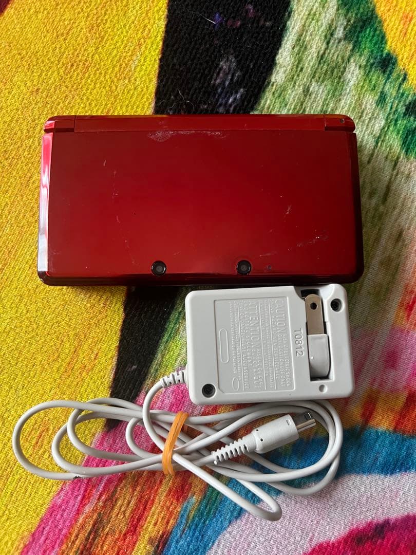 Nintendo 3ds クリアレッド