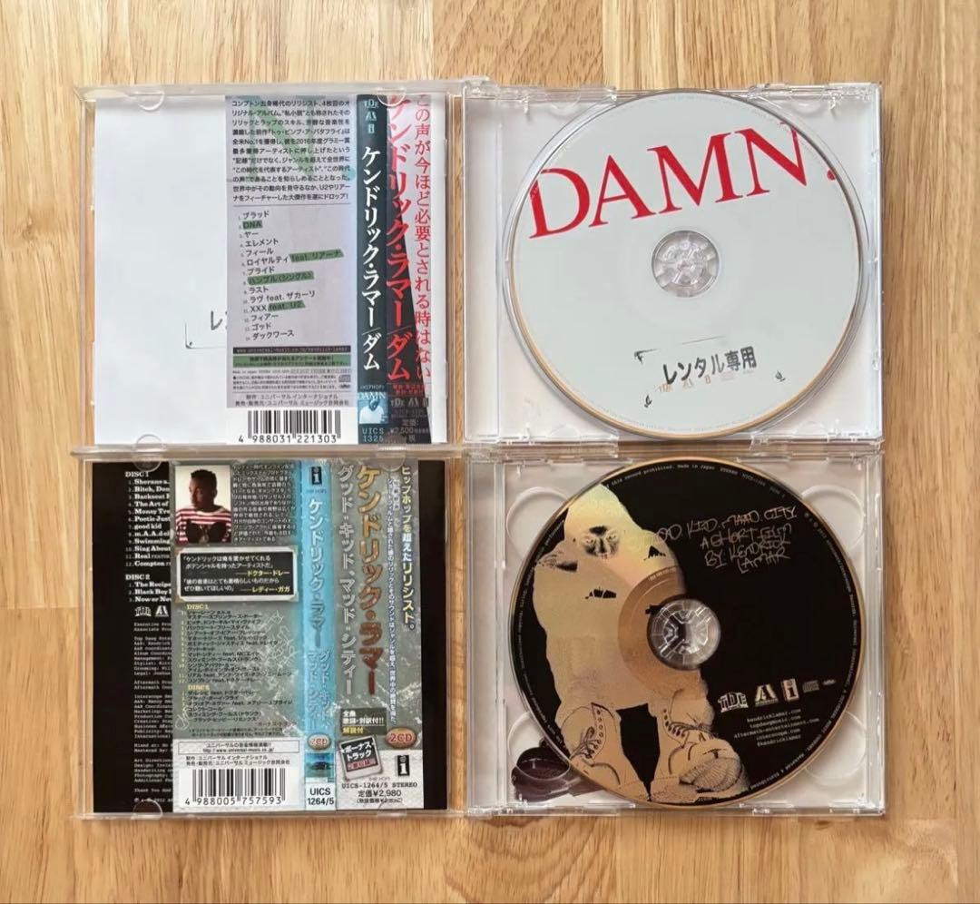 ケンドリック・ラマー 国内盤 CD 歌詞・対訳付 レンタル使用品