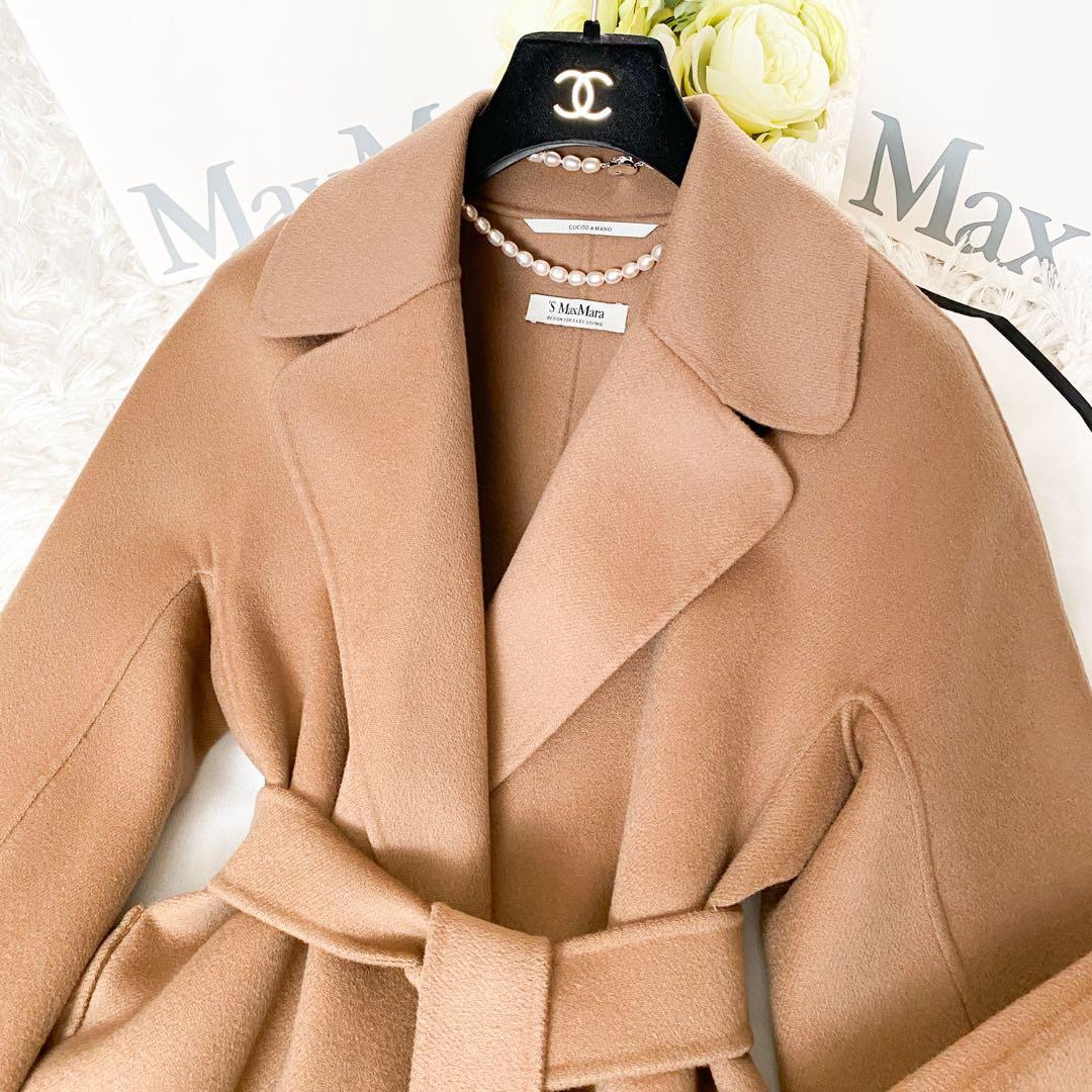 ★美品★マックスマーラ S MaxMara ロングコート★