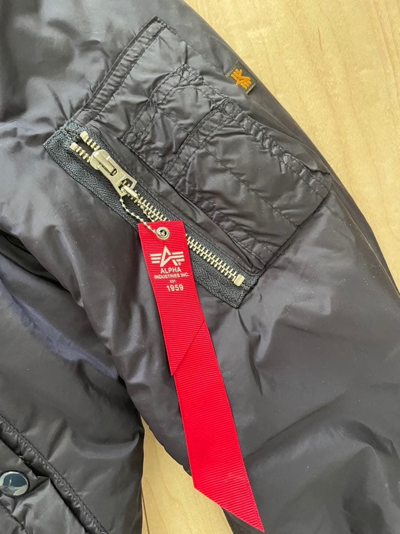 ALPHA INDUSTRIES MA-1 ジャケット ネイビー