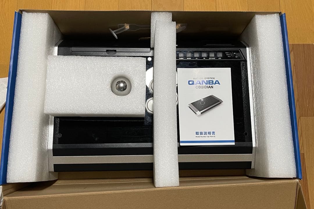 QANBA OBSIDIAN アーケードコントローラ【付属品多数】