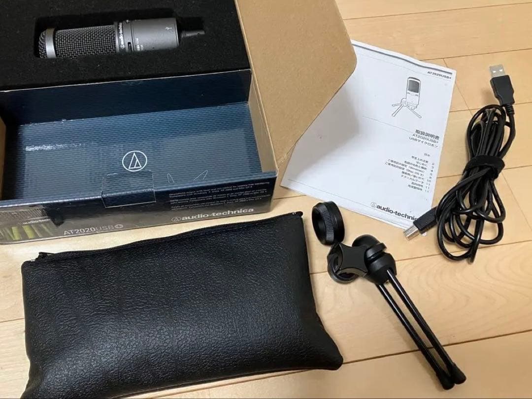 audio-technica AT2020USB＋　USBマイクロホン