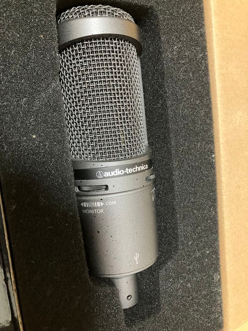 audio-technica AT2020USB＋　USBマイクロホン