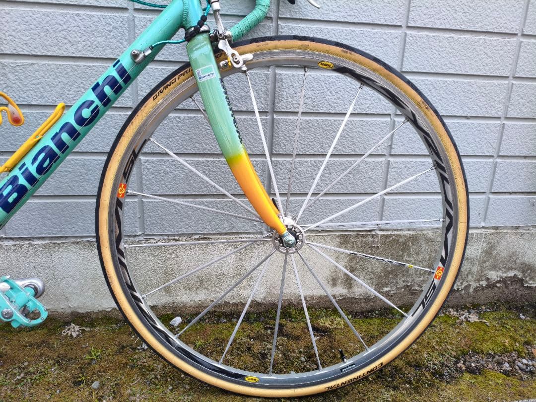 オレンジBianchi MegaPro L パンターニ　直接受渡