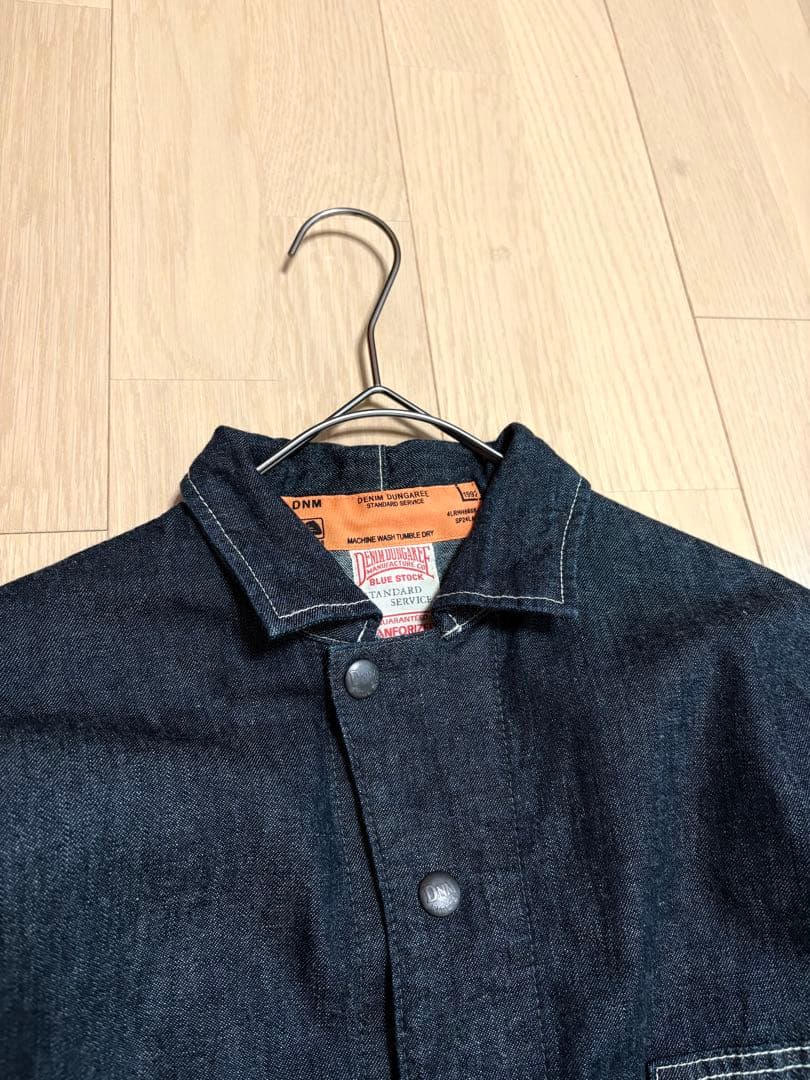 デニムアンドダンガリー デニム ロングシャツ　ワンピース　レディース