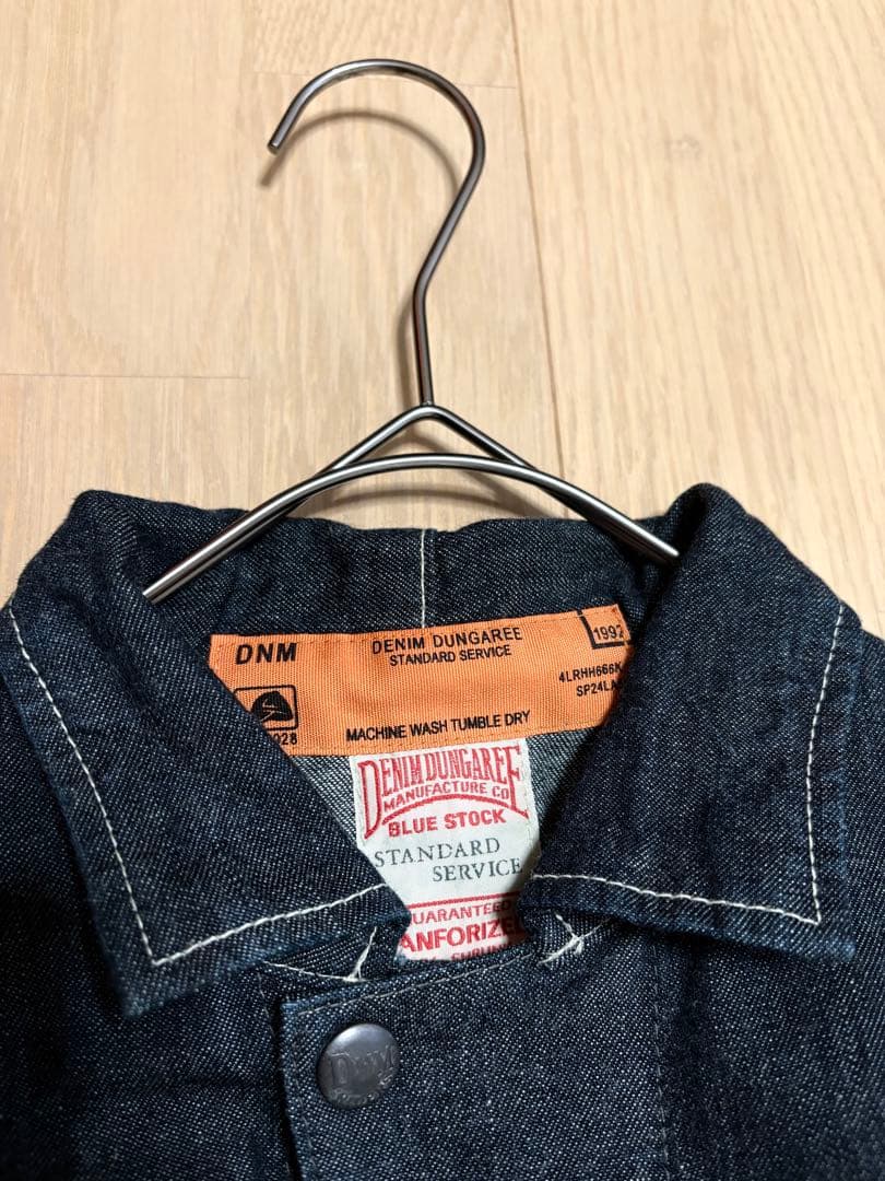 デニムアンドダンガリー デニム ロングシャツ　ワンピース　レディース