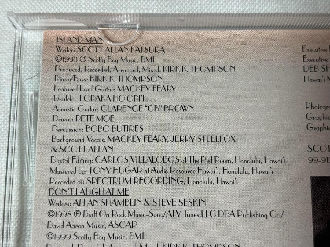 洋楽 SCOTT ALLAN 1999