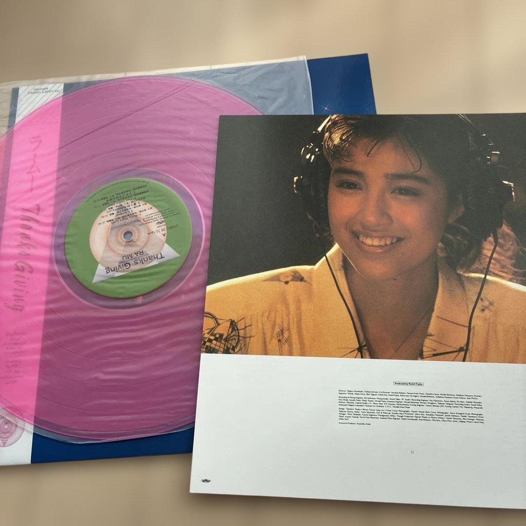 RA MU Thanks Giving レコード　ピクチャー盤/菊池桃子